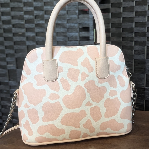 Charming Cat Face Pink Handbag - Picture 3 of 11